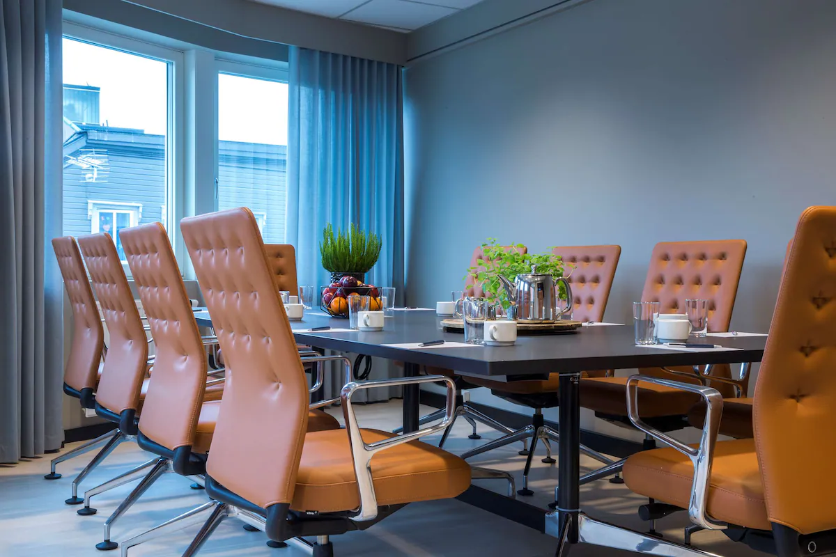 Meeting room at the Radisson Blu Hotel Tromsø